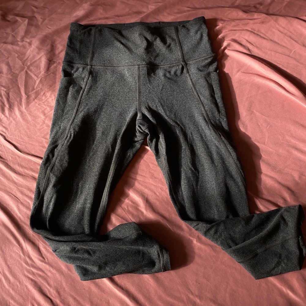 Athleta Powervita grey leggings